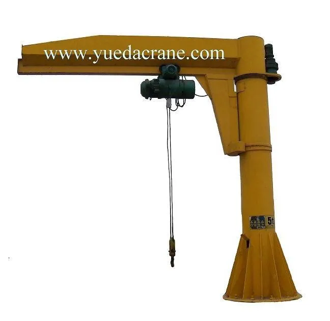 BZ Model electric turning column mounted Jib Crane 3 ton jib crane