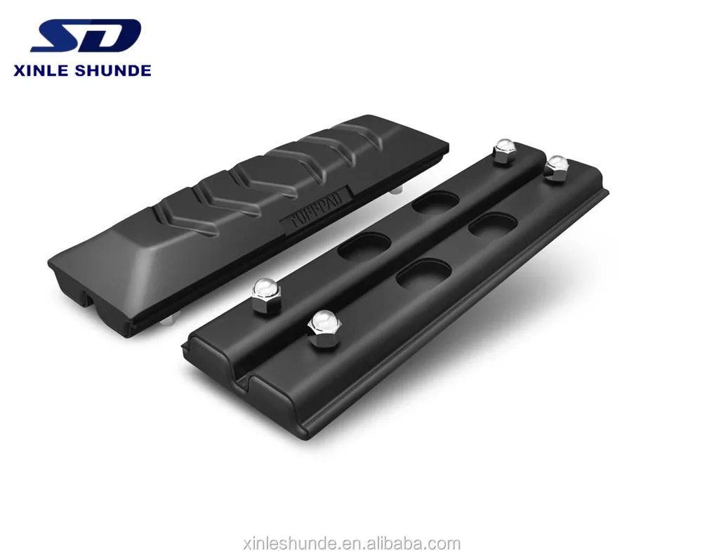 Excavator Rubber Crawler Pad Follow me to the Rubber Track Pad Factory Directly