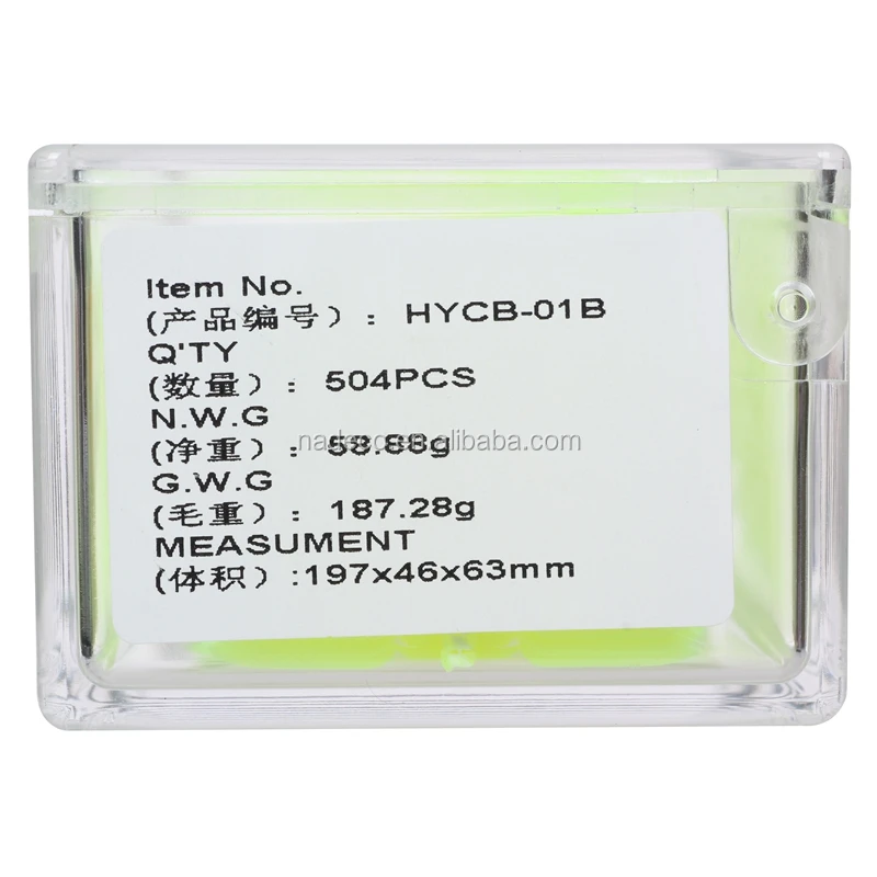 Wholesale Korea ABS material nail art tips ultra thin false nails sets