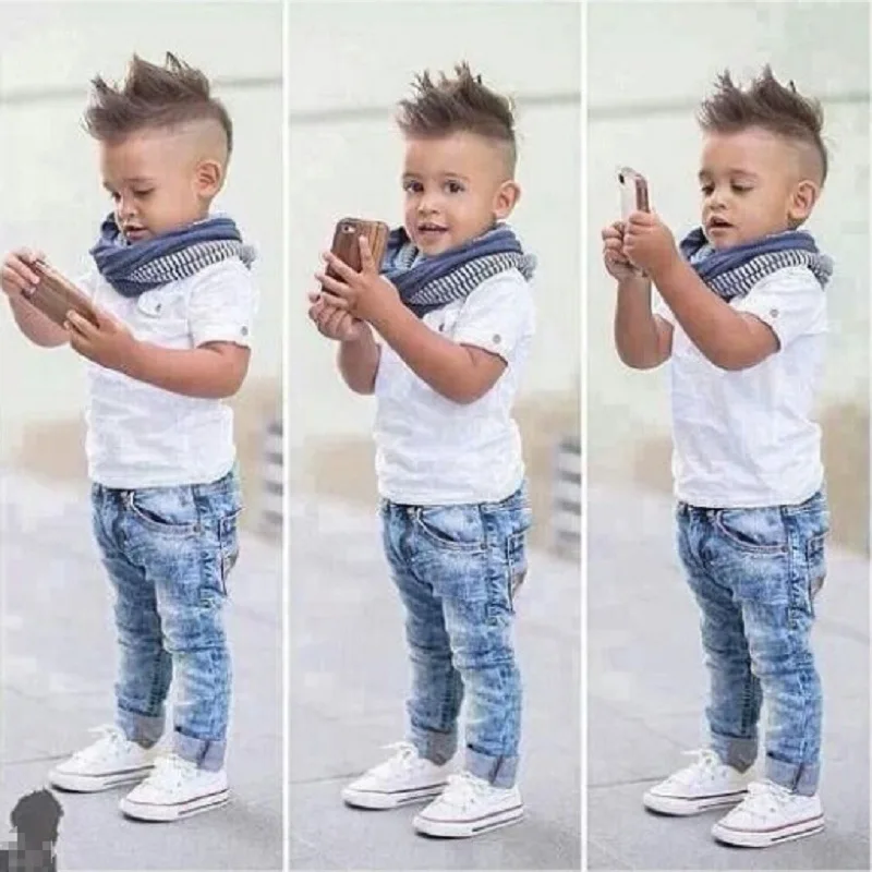 Wholesale Lots Western Kids Wear Children Boys Casual Clothes Suit