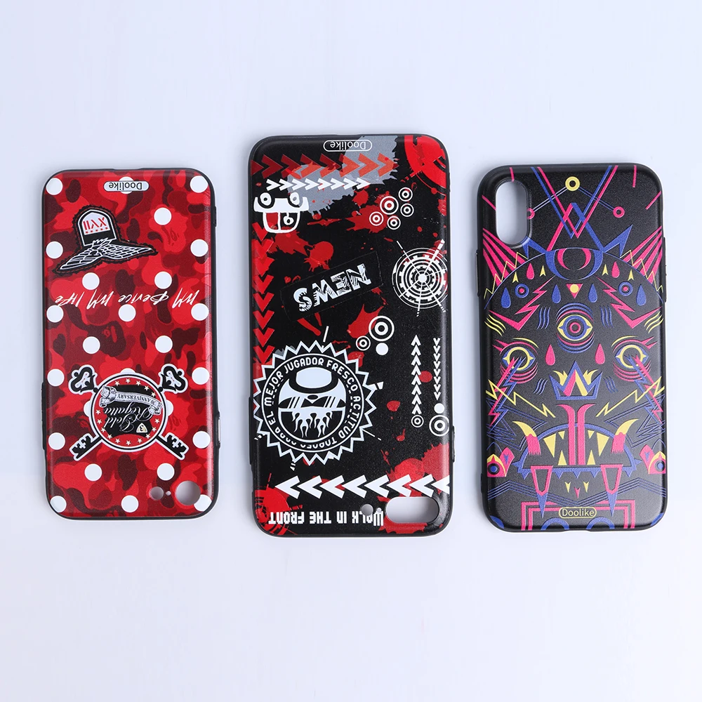 iPhone 7 Case Wholesale Mobile Phone Case Fashion Silicone 3D Phone Case for iPhone 6 6S 7 8 x