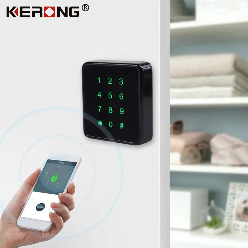 KERONG Digital Keyless Parcel Box Lock For Metal Cabinet