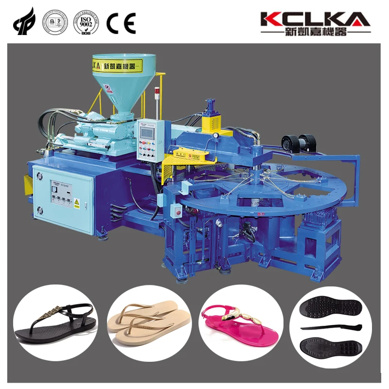 KCLKA Automatic Rotary PVC Air Blowing Injection Moulding Machine