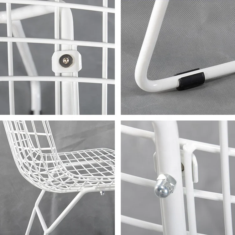 Modern Metal Wire Dinning Chair Eat chair hollow out wire chairs