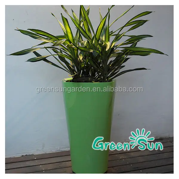 GreenSun self watering planter plastic plant pot