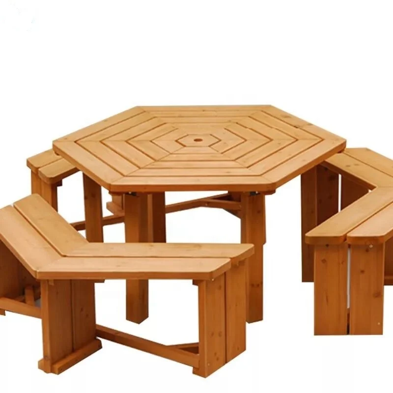 Wooden Garden furniture outdoor tables (62022046161)