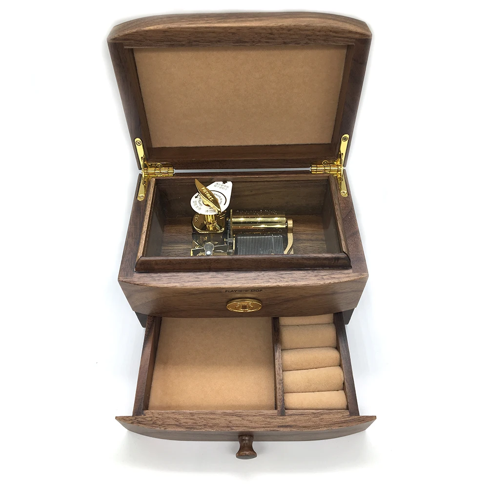 Personalized Musical Jewelry Wind Up Box