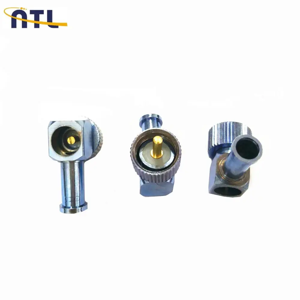 
Electroplate RG58 N Male To BNC Female UHF VHF Coaxial CB Antenna Cable Connectors 