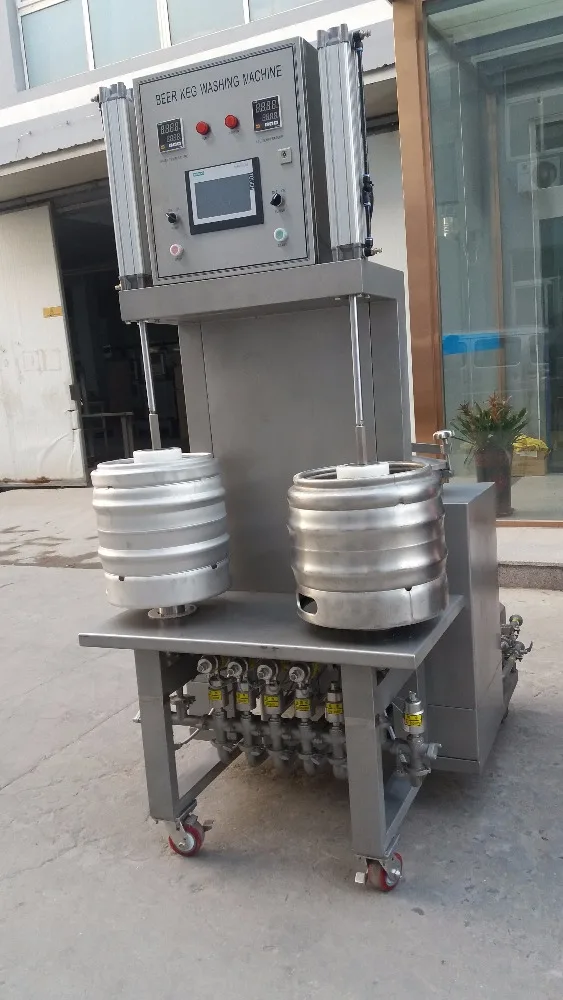 
automatic beer keg washing sterilizing machine 