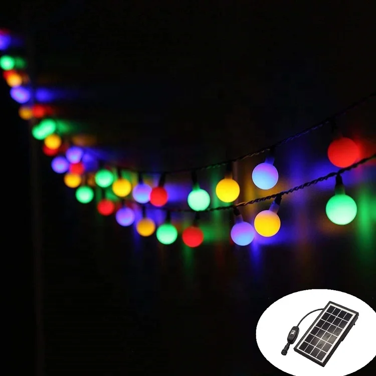СВЕТОДИОДНАЯ Гирлянда Ledora новый продукт наружная гирлянда RGB на солнечных батареях светодиодная Рождественская
