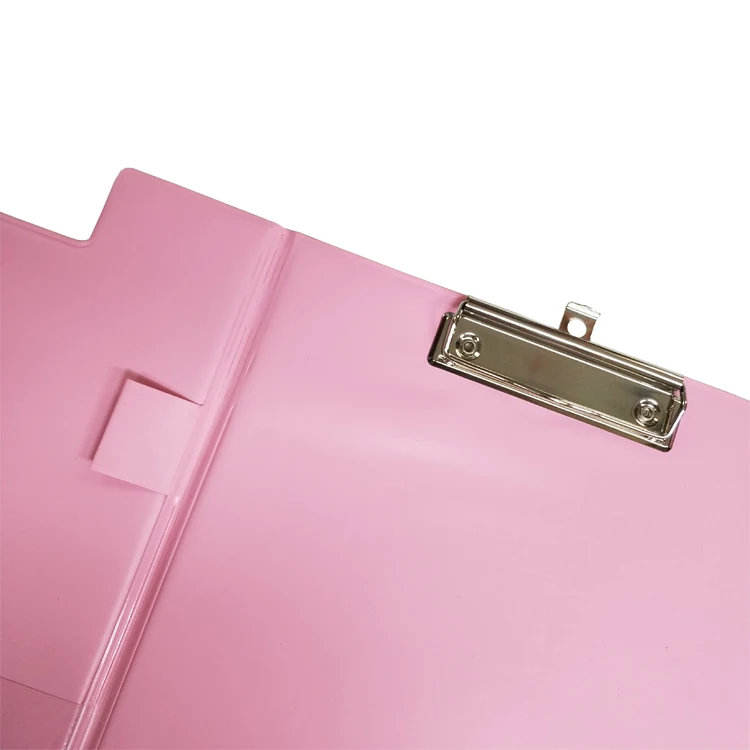 Clipboard Folder Portfolio PVC Cardboard Storage Clipboard with Cover for Letter Size A4 Writing Pad for Business School