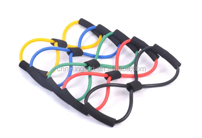 China Colourful Resistance Tube Bands Workout & Natural Latex Band