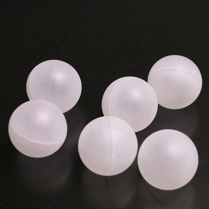Light weight hollow floating plastic ball