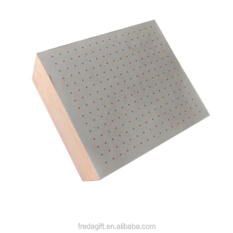 
wholesale customized gold and silver hot stamping paper 3d memo block 