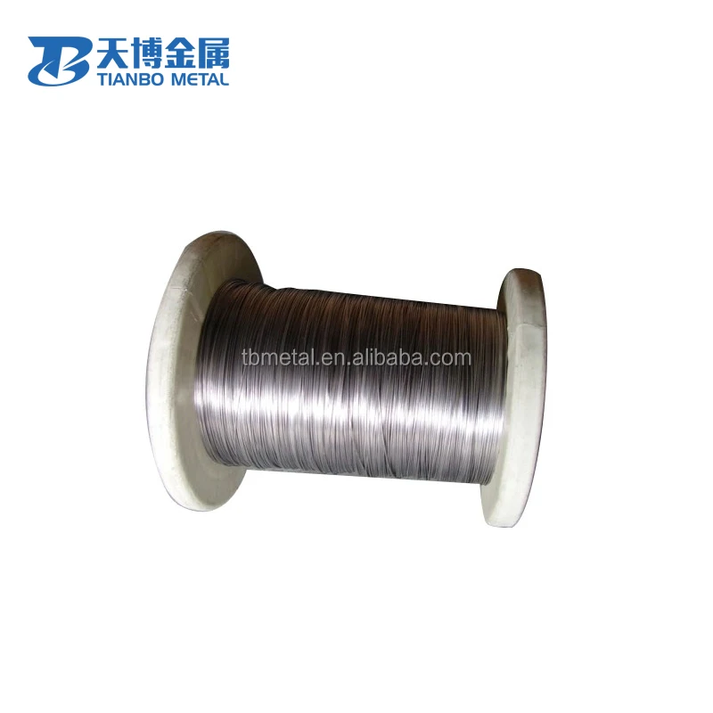High quality pure tungsten wire for vacuum coating from manufacturer baoji tianbo metal company