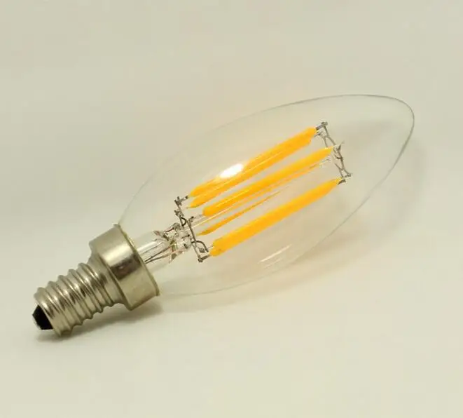 C35 C32 LED Candle Bulbs 2w 4w 6w 360 degree led filament candle bulb  led lighting E10/E11/E12/E14/E17/B15