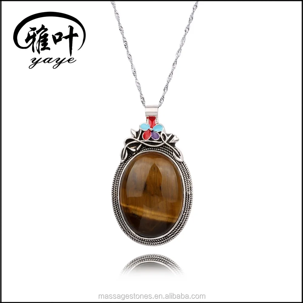 Vampire Diary Series Necklace Sri Stones Necklace Natural Gems Stones Necklace