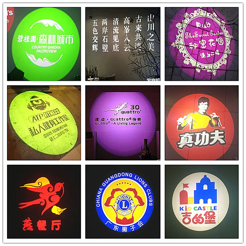 Factory wholesale advertising gobo projector outdoor waterproof led logo projector light