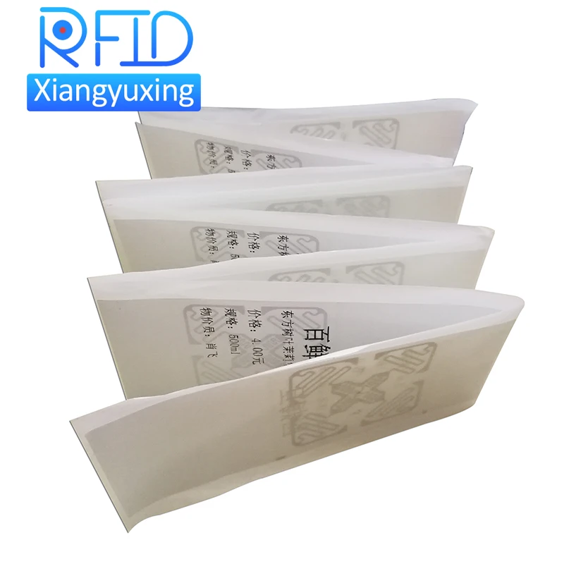 RFID tag manufacturer EPC Gen2 Passive UHF Inlay label RFID Tag Sticker for retail