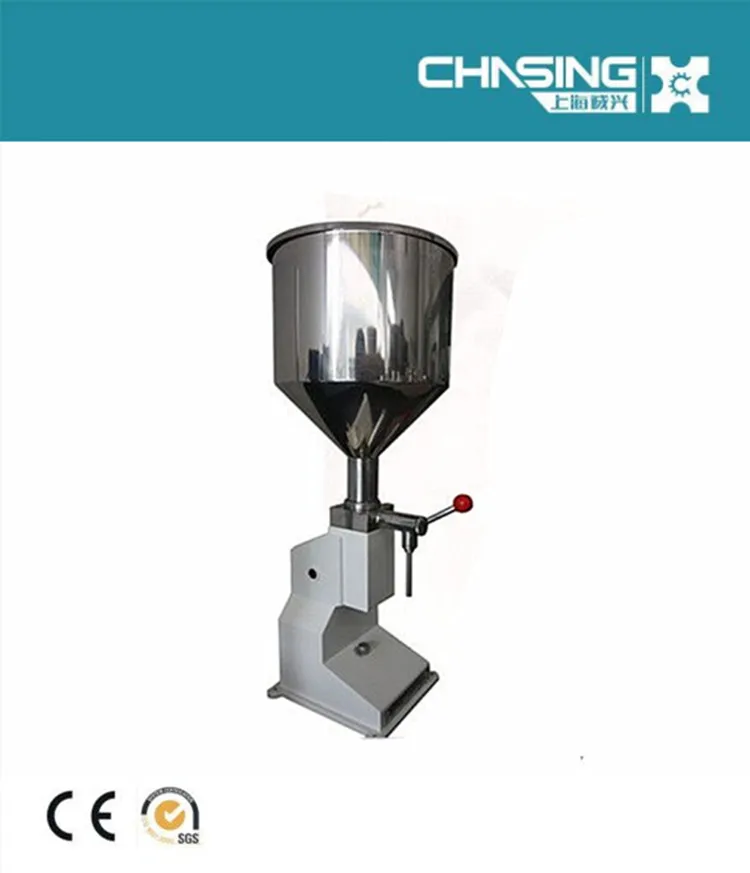 Manual eucerin aquaphor ointment filling machine