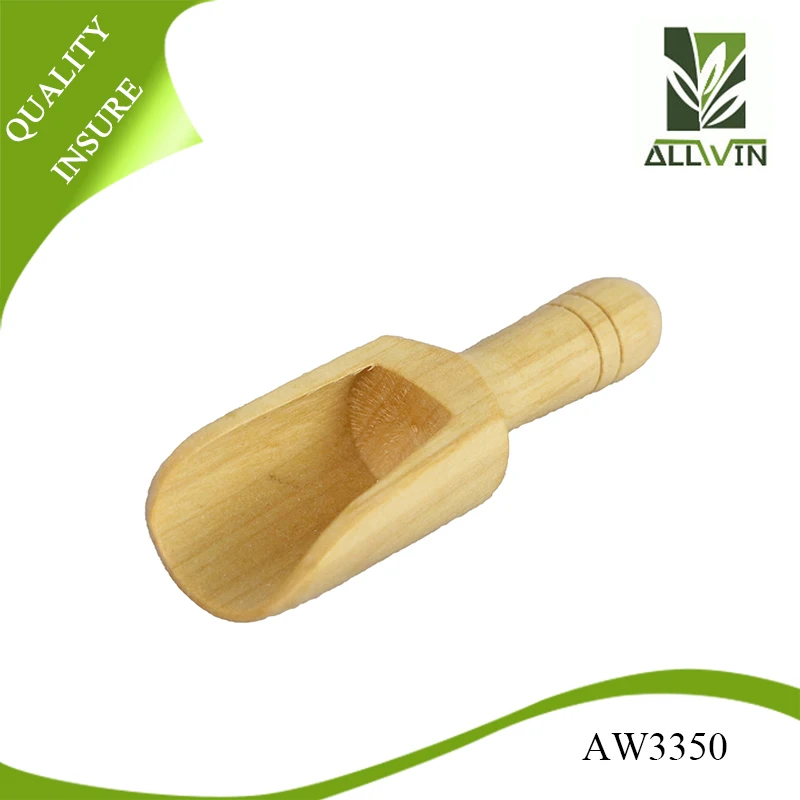 Wholesale Cheap Mini Wooden Tea Scoop Spoon