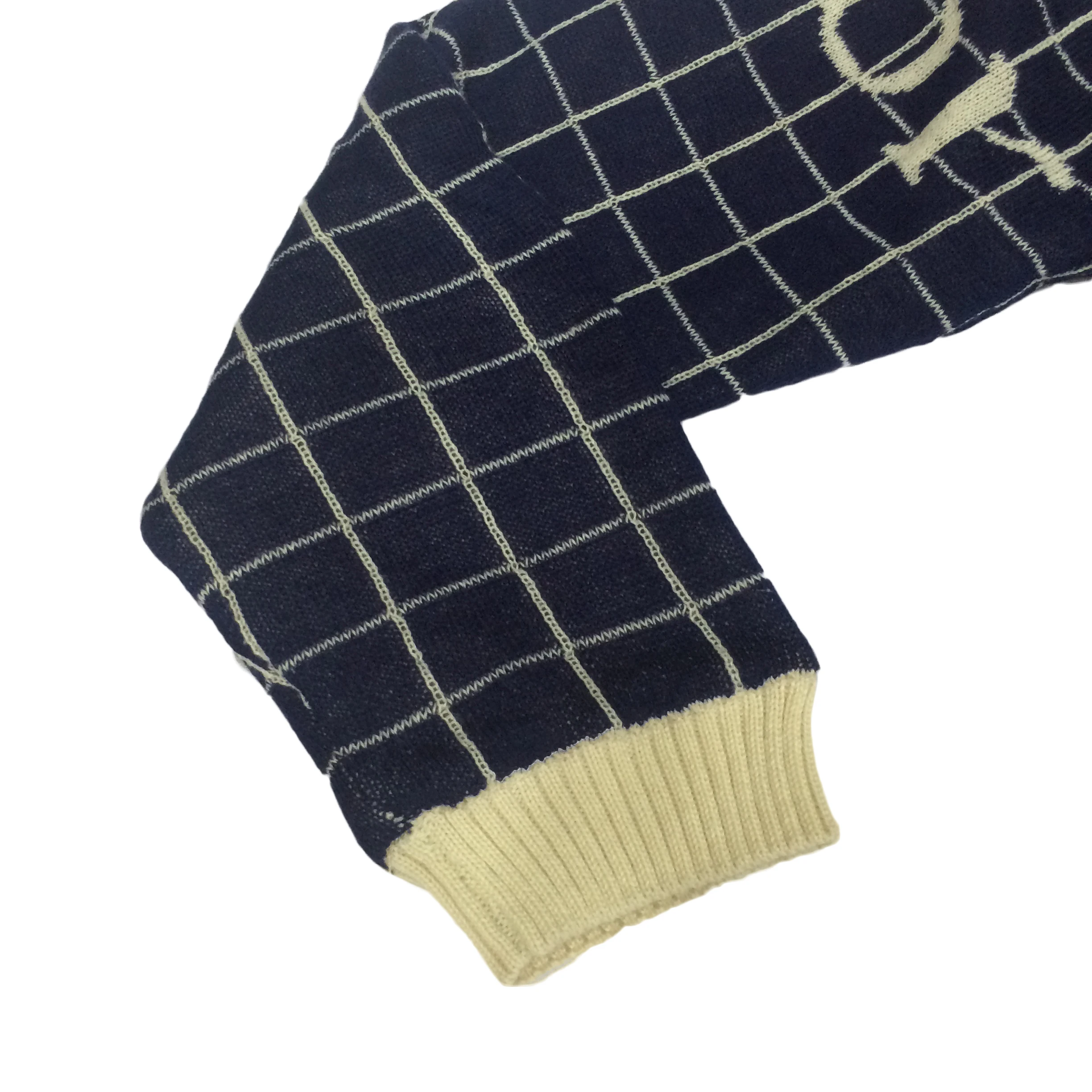 
Cardigan Winter and Boys Knitted Sweater Boys Sweater Design Lining, Buffalo Plaid with Flannel 