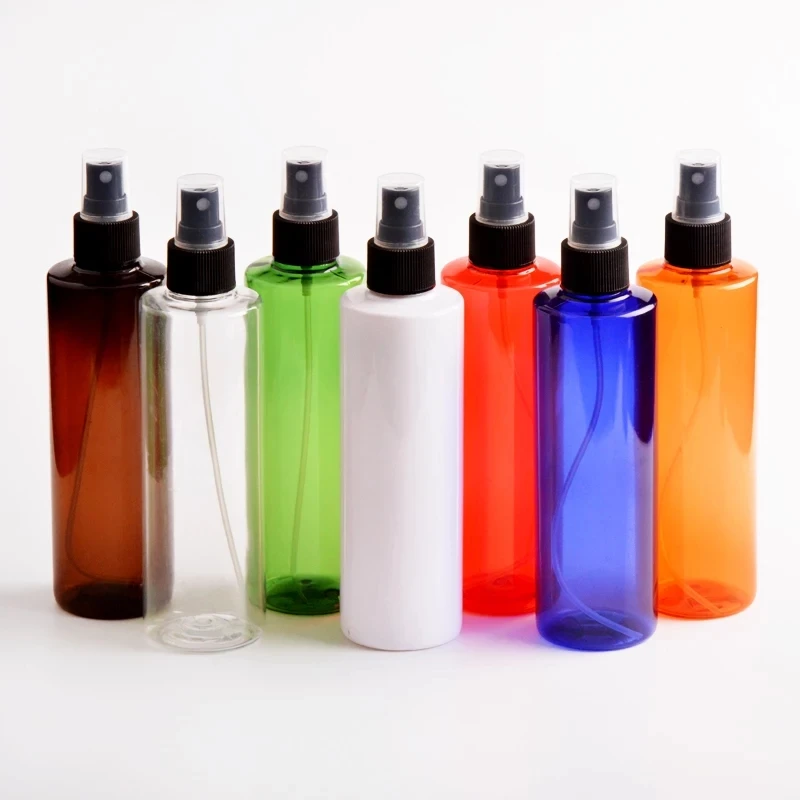 Free samples popular recycled plastic PET clear bottles with fine mist spray