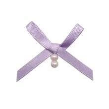 Decorative pre made mini satin ribbon bow for wedding party packaging