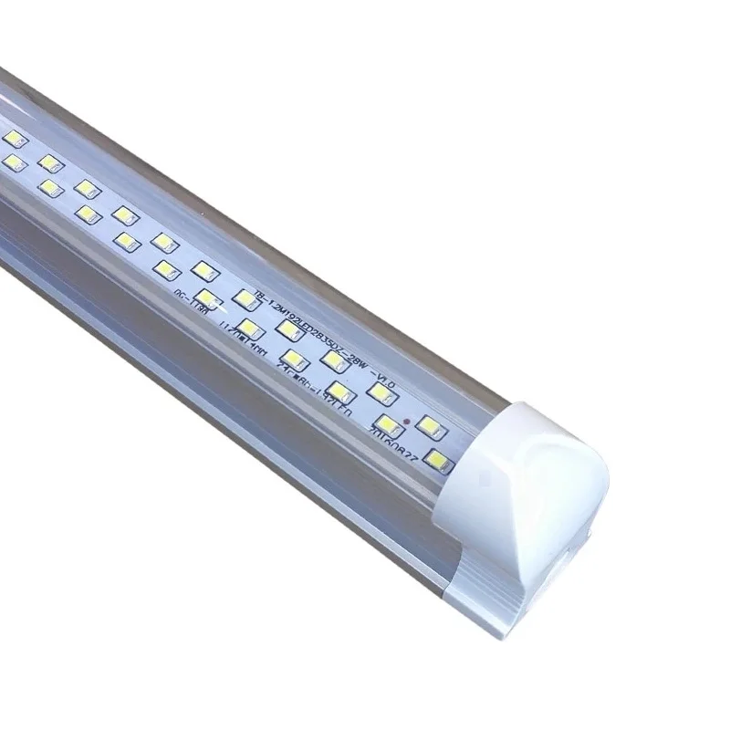 
High Quality T8 integrated led light 8ft 56w led T8 integrated led tube 2ft 3ft 4ft 5ft 6ft 8ft 6500k day light led lighting 