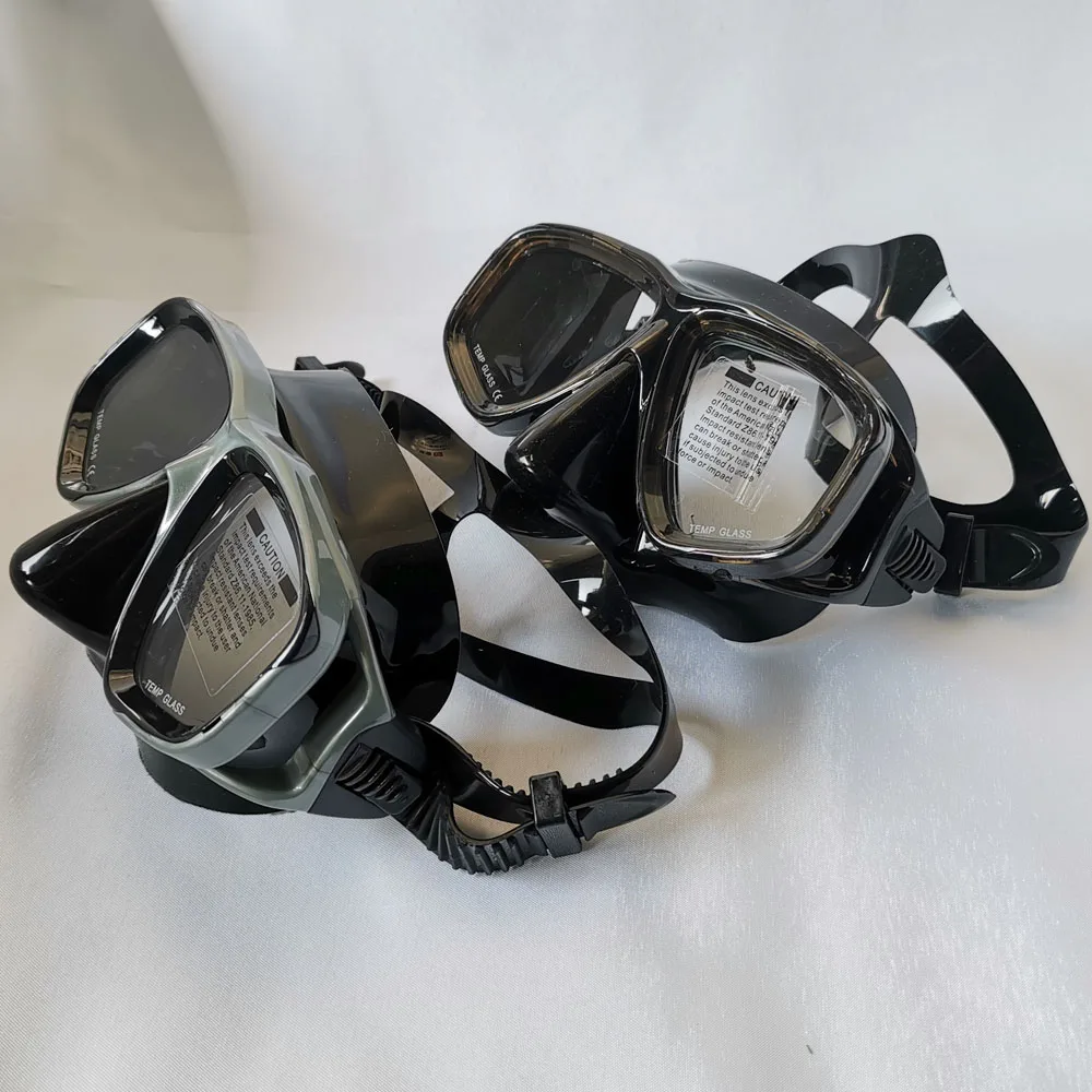 High quality hotsale low volume silicone free diving Mask for Adult