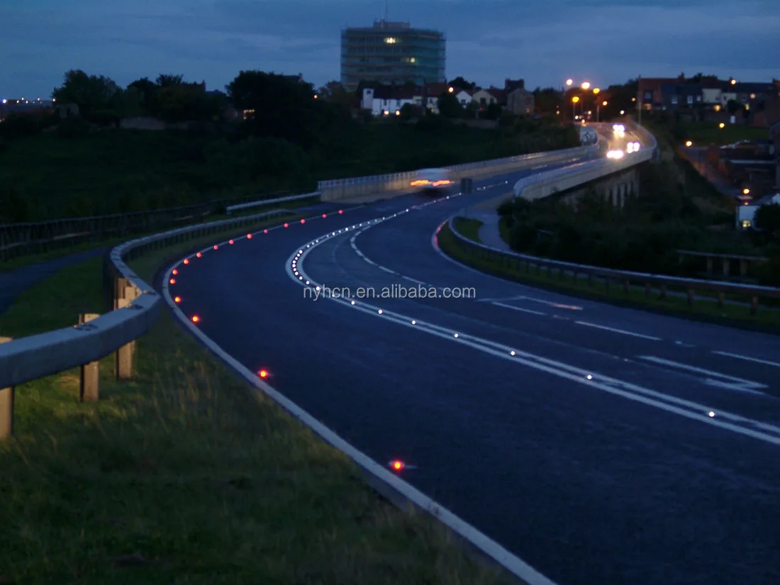 Светоотражающий маркер кошачий глаз безопасности дорожный отражатель закаленное стекло дорожный стержень