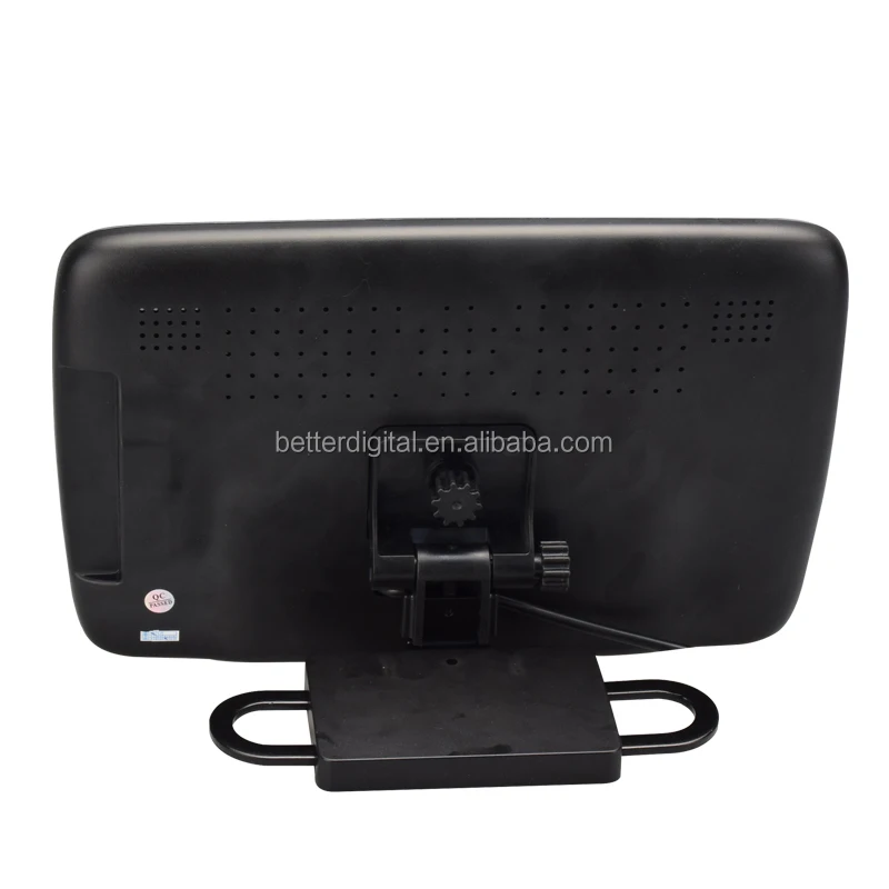 Headrest monitor for vehicle with USB SD GAMES FM IR transmitter