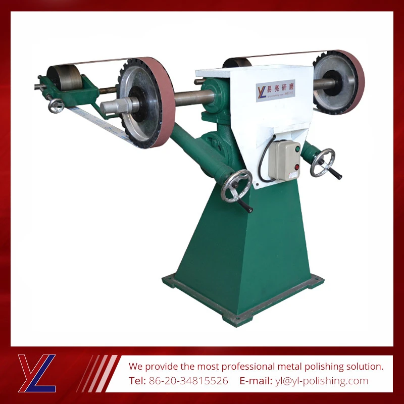 Double Heads flexible polishing machine belt grinder / grinding machine