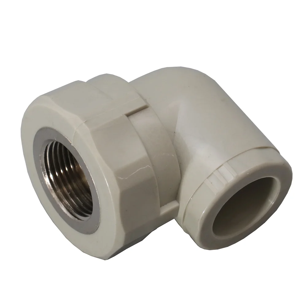 
Customized Fitting/reducing Plastic Tube Connect China Gold Manufacturer Ppr Double Elbow Pipe Fittings 