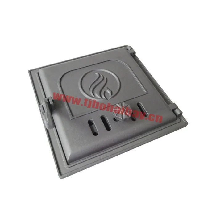 
Best european style popular cast iron wood stove door 