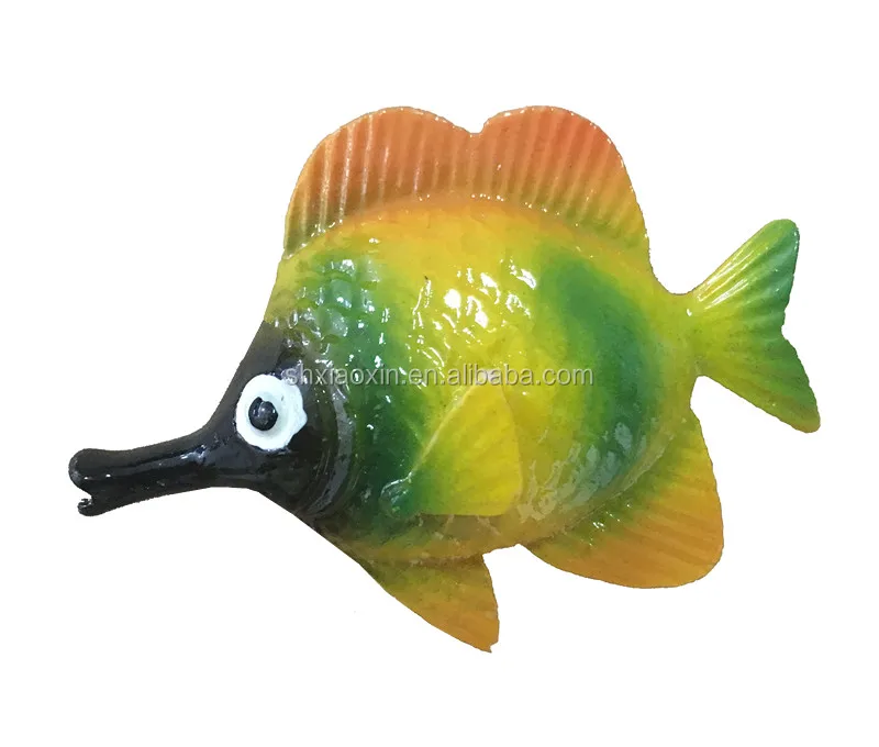 Fish Shape 3D Polyresin Fridge Magnet