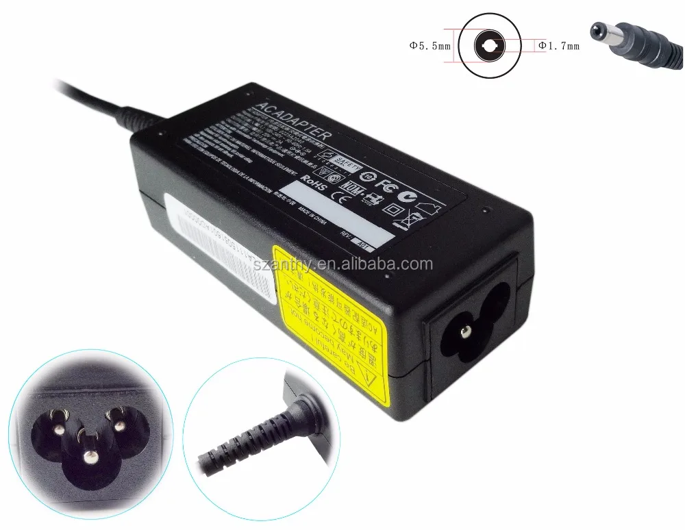 fast charging Laptop adapter for Acer AC Adapter 45w 19v 2.37 charger power supply