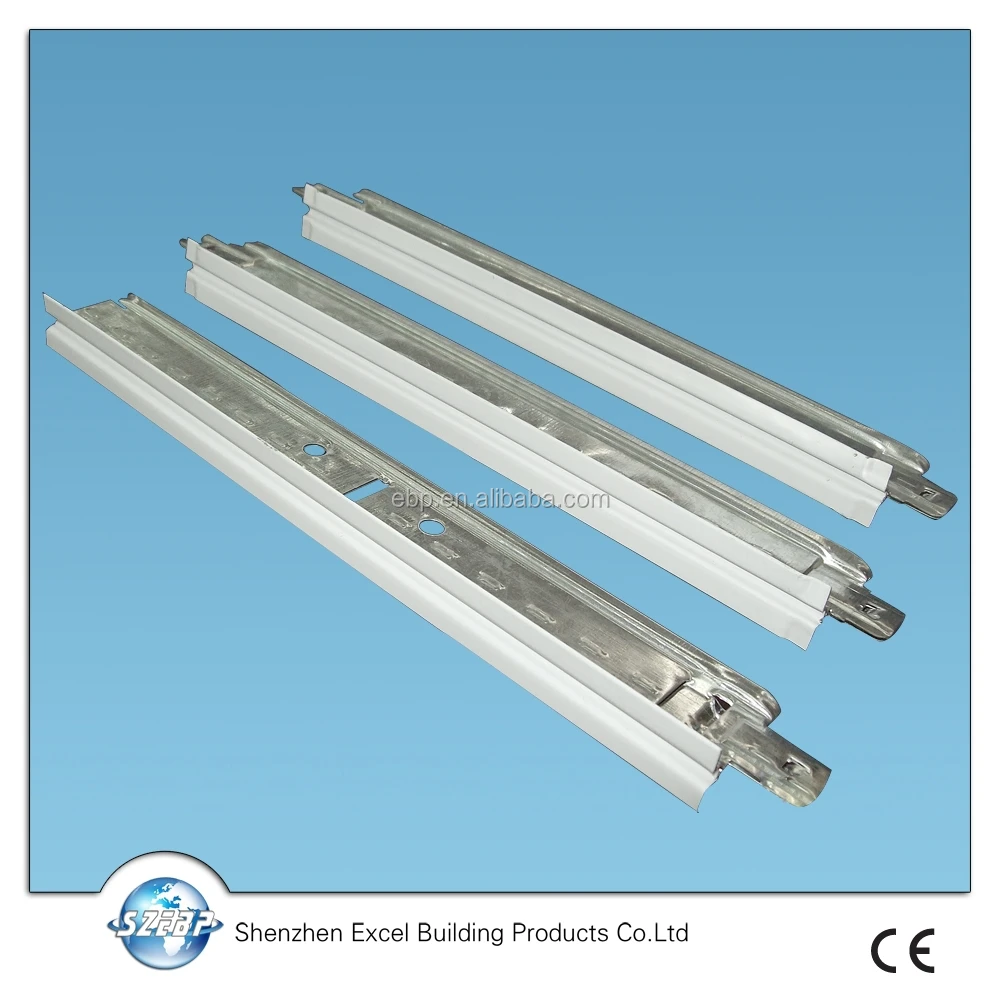 
Exposed ceiling system groove t grid, Ceiling keel groove t grid, Metal t grid 