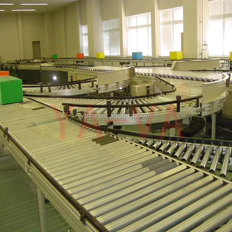 Chain Driven Motorized Roller Conveyor Line