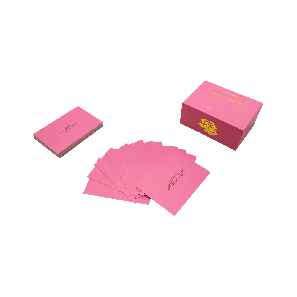 Custom luxury hot stamping business card printing