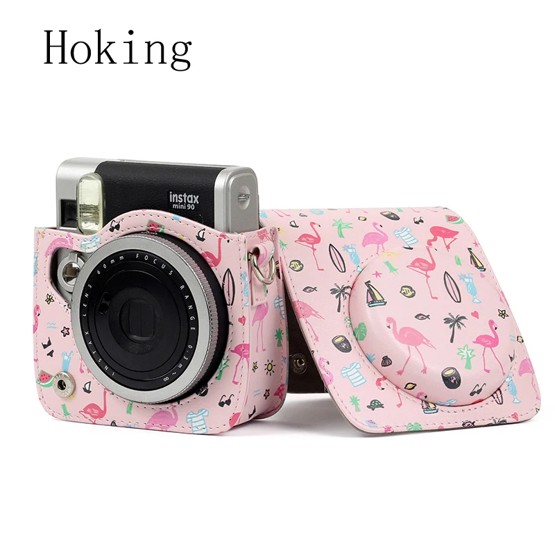 Polaroid Instax Mini90 Flamingo Series Retro Camera Bag Protective Camera