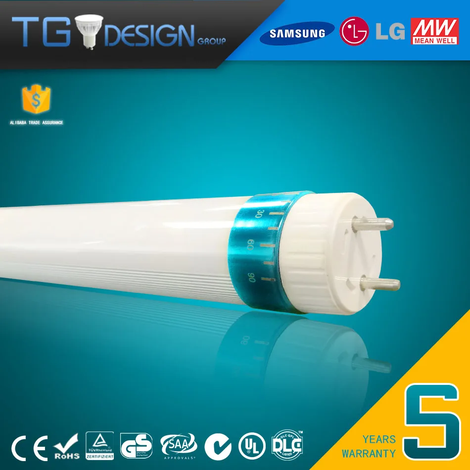 
140lm/w T8 LED Tube 1.5m 32w 4400lm led tube light 