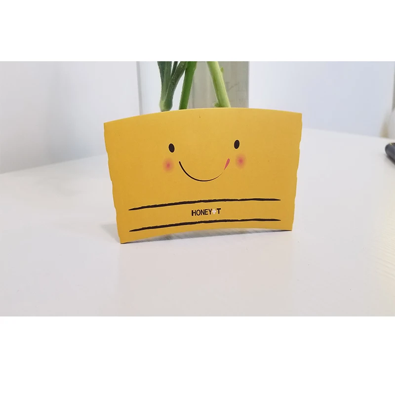 Eco-friendly recyclable customized LOGO printed coffee paper cup  sleeves