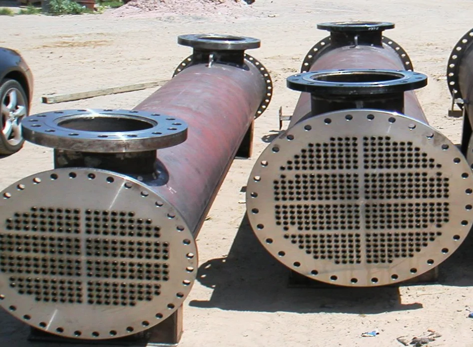 Oil thermal heat exchanger