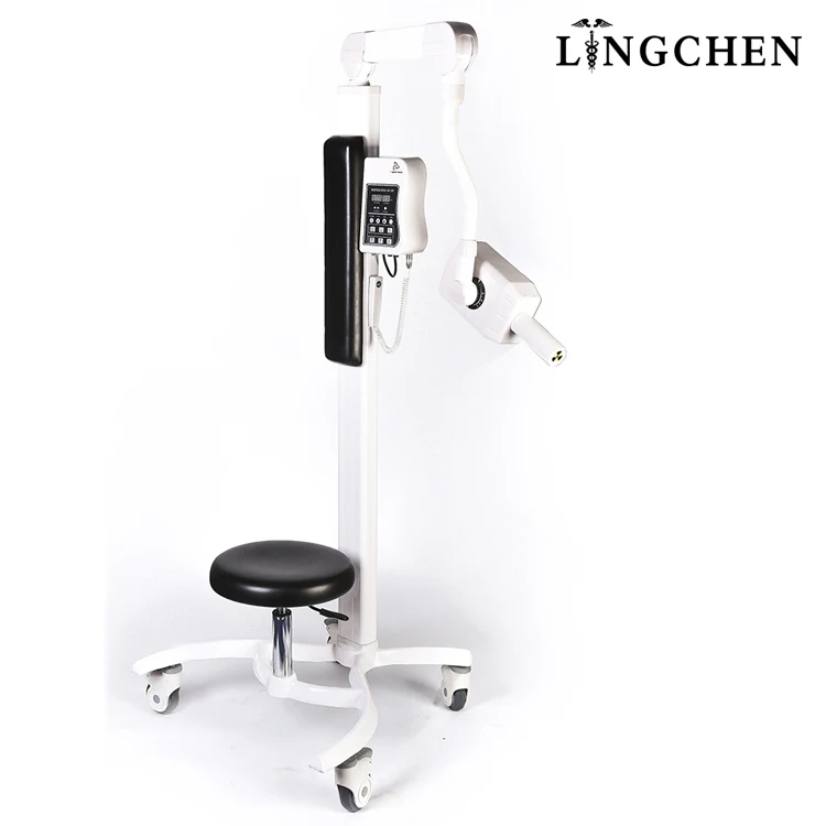 Guangzhou lingchen hot sale portable dental x ray machine price with big basement