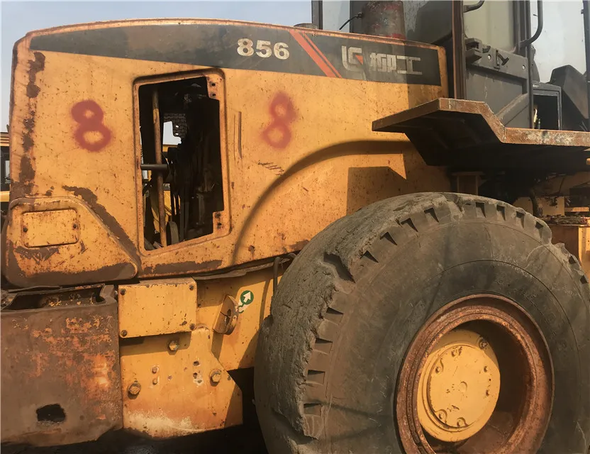 Liugong wheel loader 856  ,used chinese brand loader 856  966 with low price for sale