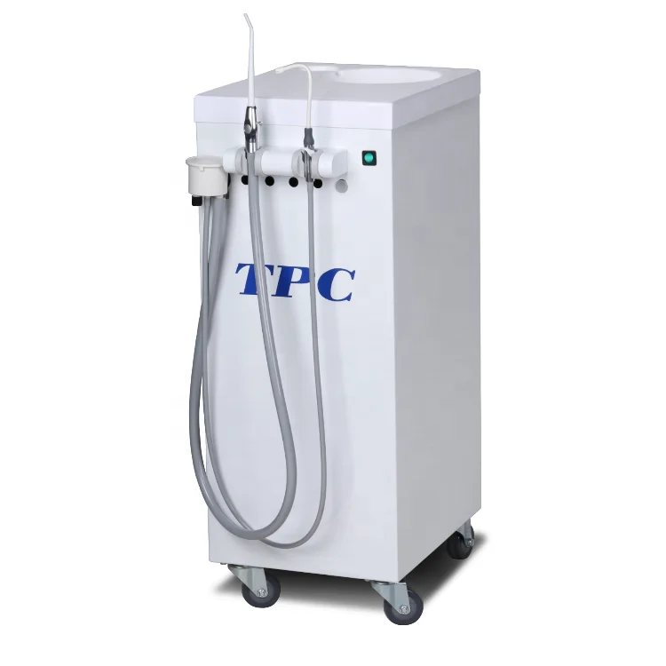 Portable Dental Vacuum Suction Saliva System,Suction Unit Movable Suction Motor Pump