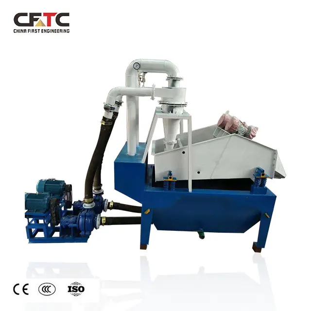 Mining River Sand Extraction Equipment Fine Sand Recycling Machine with High Efficiency