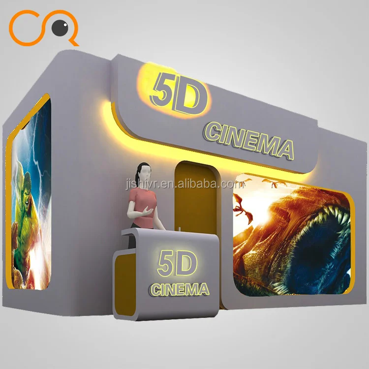 High Income Hydraulic / electric cinema system 5D Cinema 7D Juegos Realidad Virtual