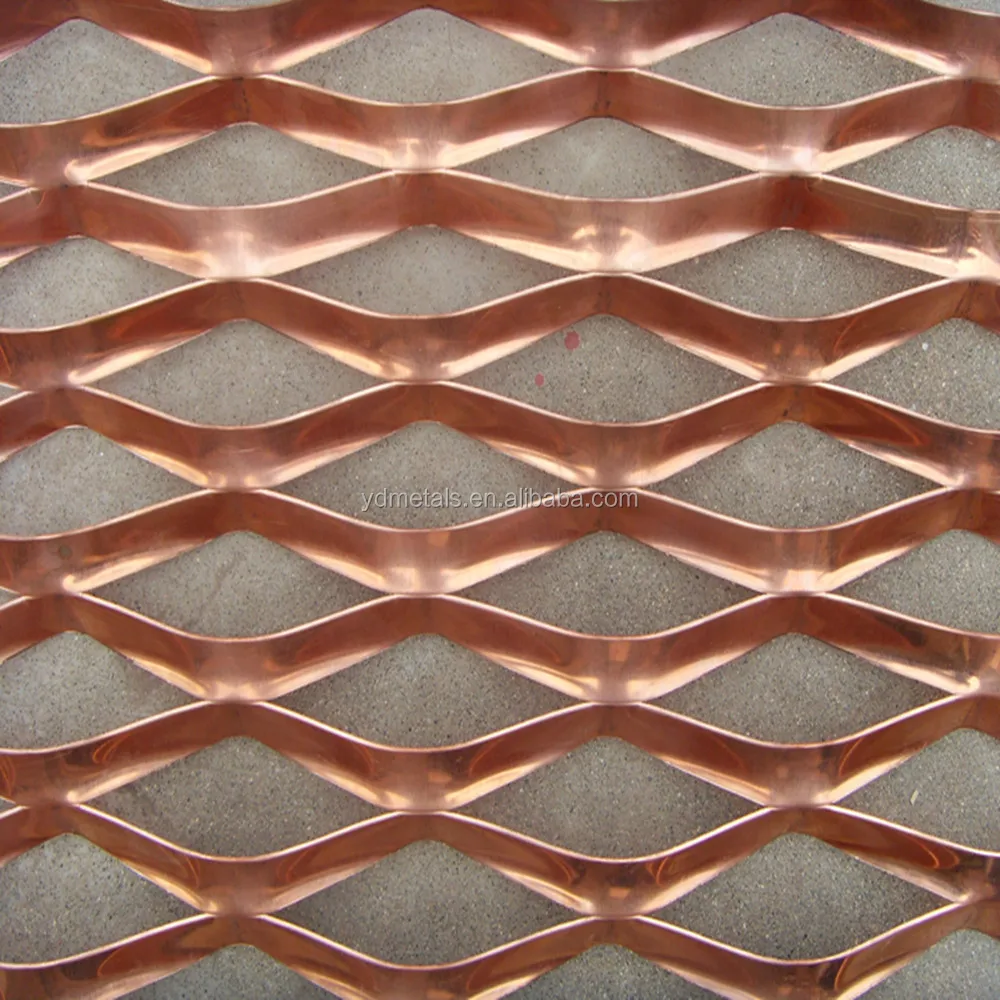 decorative aluminum expanded metal mesh panels